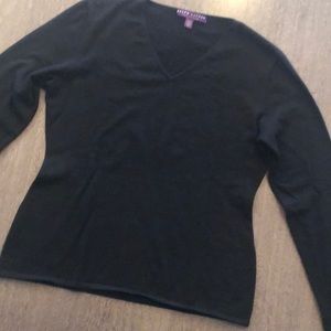 Ralph Lauren collection V-neck cashmere sweater